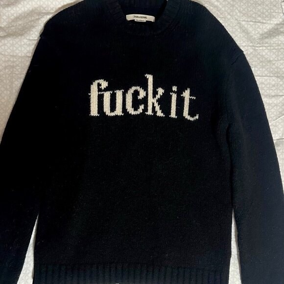 ZADIG & VOLTAIRE Merino wool sweater - Size M - Picture 1 of 2
